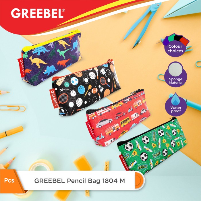 

Tempat Pensil Greebel Pencil Bag / Kotak Pensil 1804 M