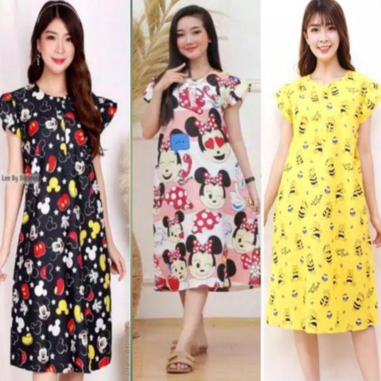 ➟ DASTER REMAJA KARAKTER KEKINIAN BUSUI BUMIL KATUN JEPANG LENGAN PENDEK DASTER ৳