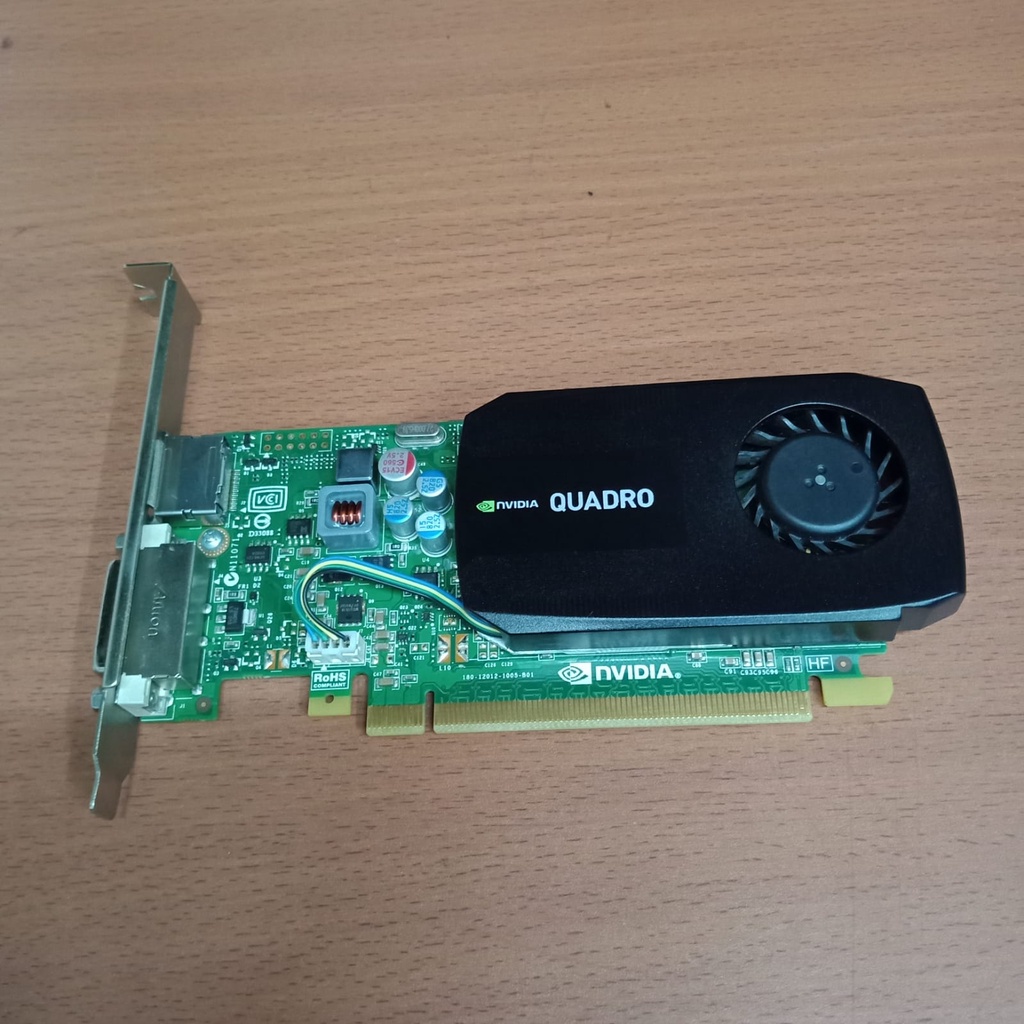 VGA NVIDIA QUADRO/QUADRO NVIDIA K420 WARKSTATION-2GB-128BIT DDR3-FOR 3 D. VGA