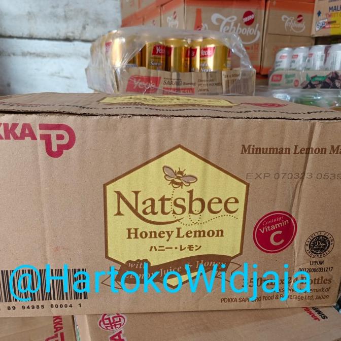 

POKKA NATSBEE HONEY LEMON 350ML DUS ISI 24 BOTOL