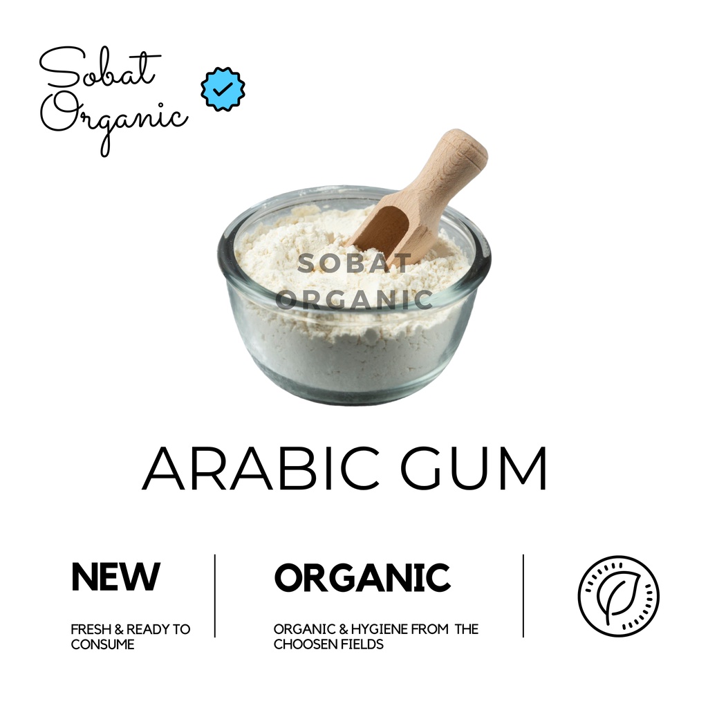 

Arabic Gum Arab Food Grade 100 gr