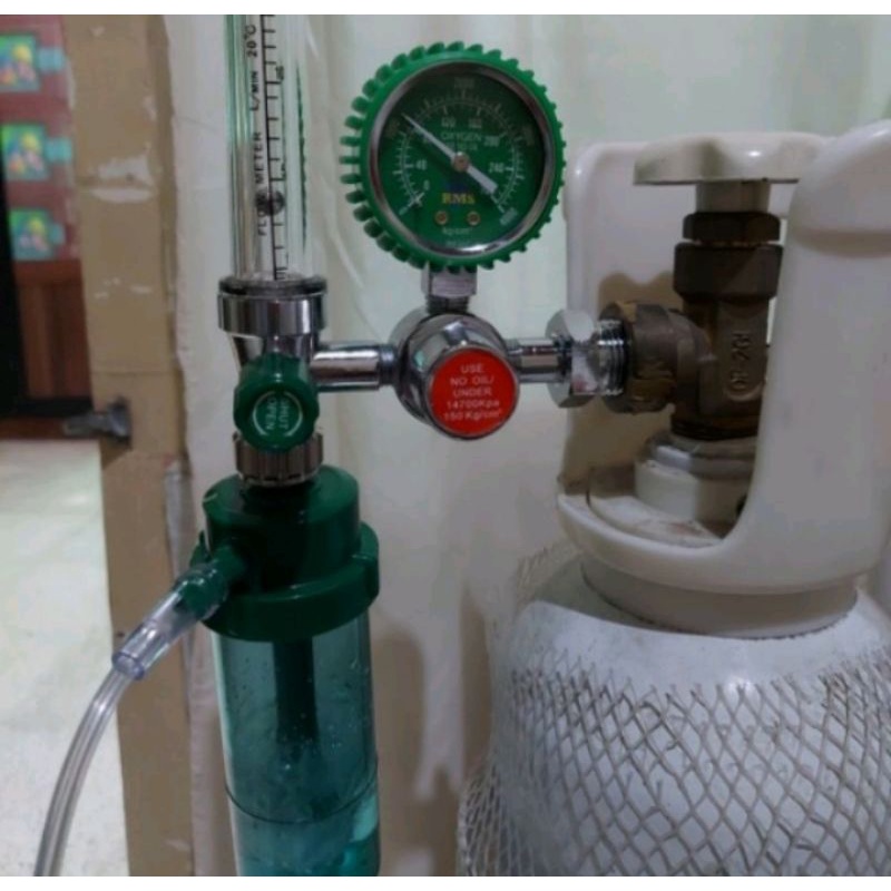 Botol Regulator Oksigen / Botol Humidifier Oksigen RMS/Tabung Regulator Oksigen Medis