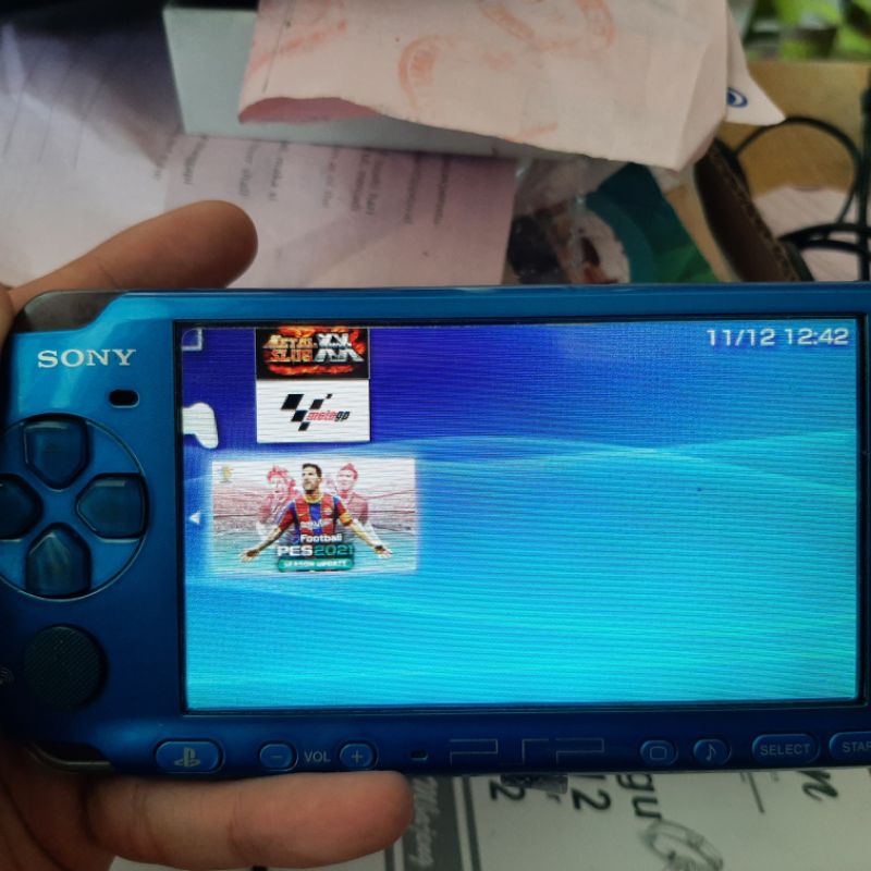 SONY PSP SERI 3006 RADIANT BLUE SECOND