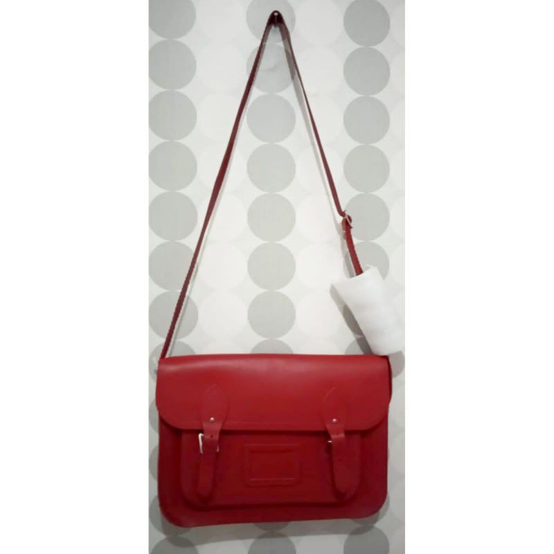 Cambridge Satchel Sling Bag Kulit Asli