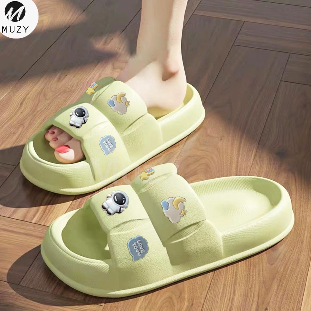 TERMURAH Muzy Sandal Karet Wanita Sandal Wanita Empuk Sandal Selop Wanita Rumahan Sendal Cewek Slip