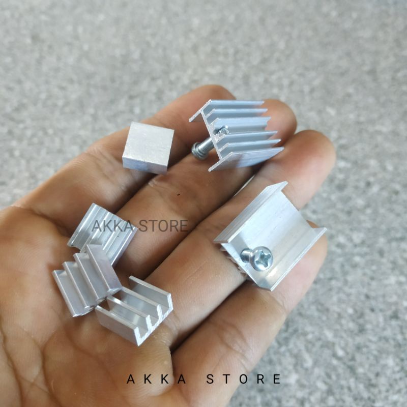 heatsink IC dan heatsink transistor
