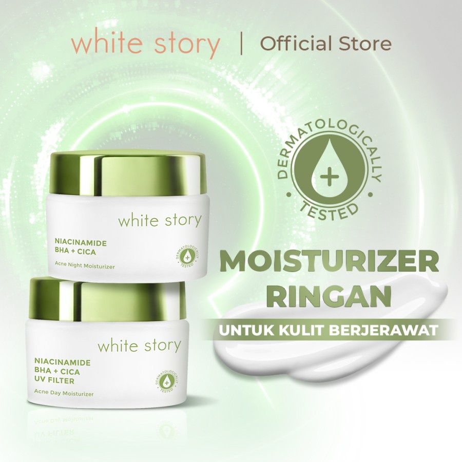 WHITE STORY Acne Night Moisturizer