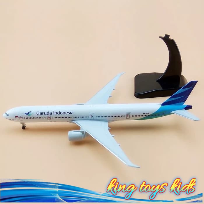 LARIS / Diecast Pesawat Garuda Ukuran Besar ada Roda Miniatur Pesawat Garuda