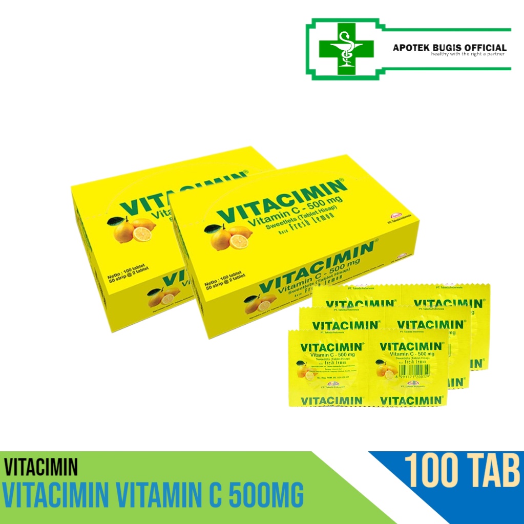 Vitacimin 1 box isi 100 tablet