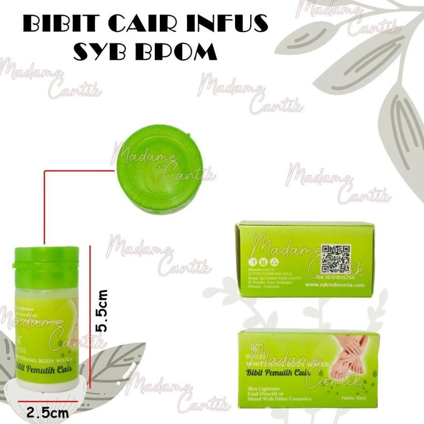 ➘ ✿ MADAME ✿ SYB BIBIT PEMUTIH SERIES HANDBODY INFUS BODY SCRUB BPOM ➶
