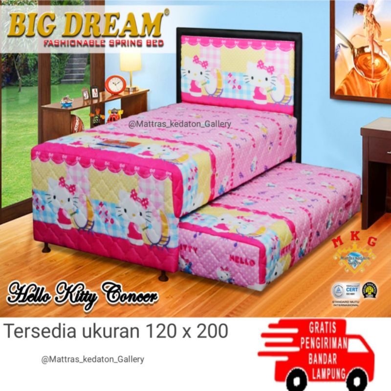 Bigland 2 in 1 Hello Kitty kids - Sorong 2in1 anak anak