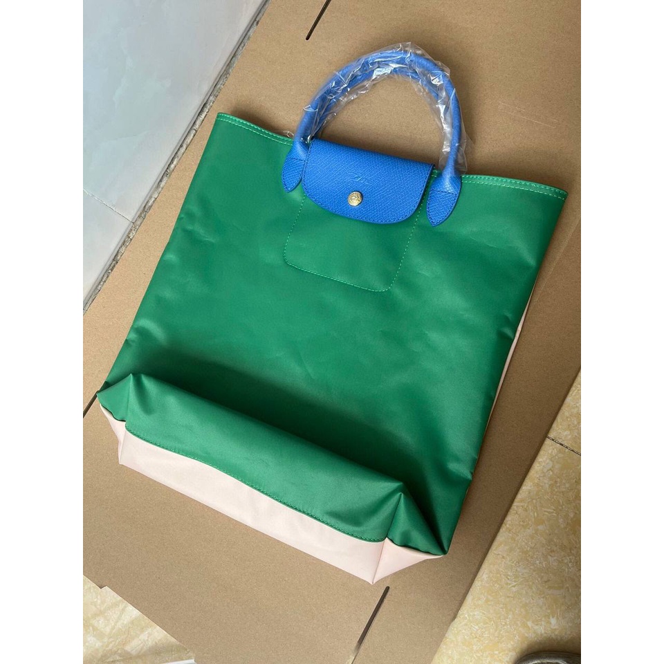 LC - Le Pliage Replay Top Handle Green