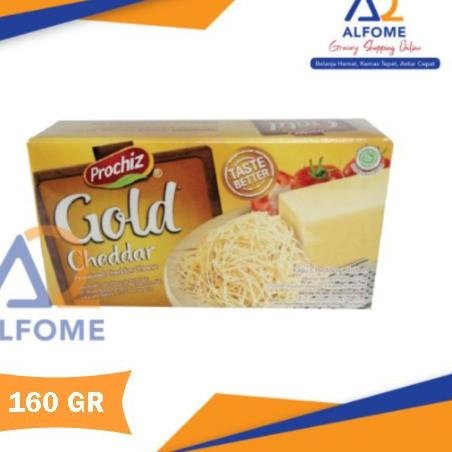 

5.5 COD Keju Prochiz Gold cheddar 160Gram/ Keju Prochiz Murah Meriah