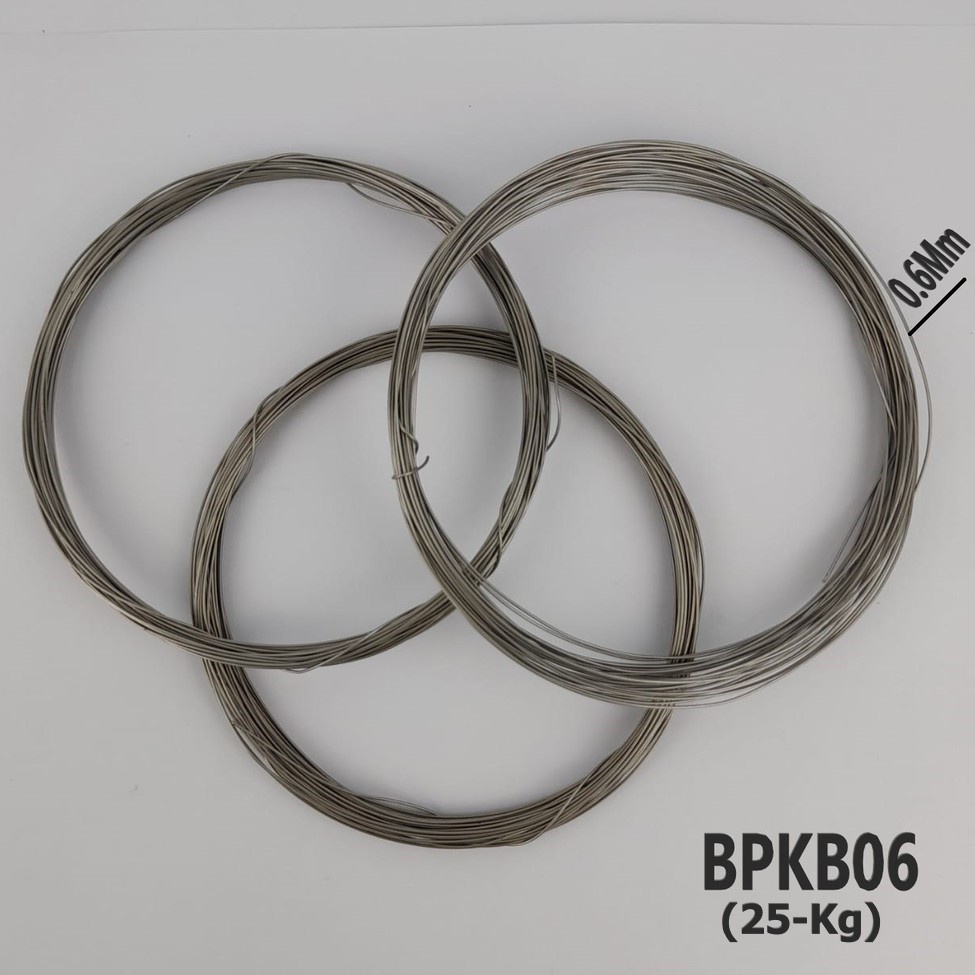 Kawat Baja Hard &amp; Soft / Kawat stainless steel 304 size 1.2mm -2.2mm Harga/10meter