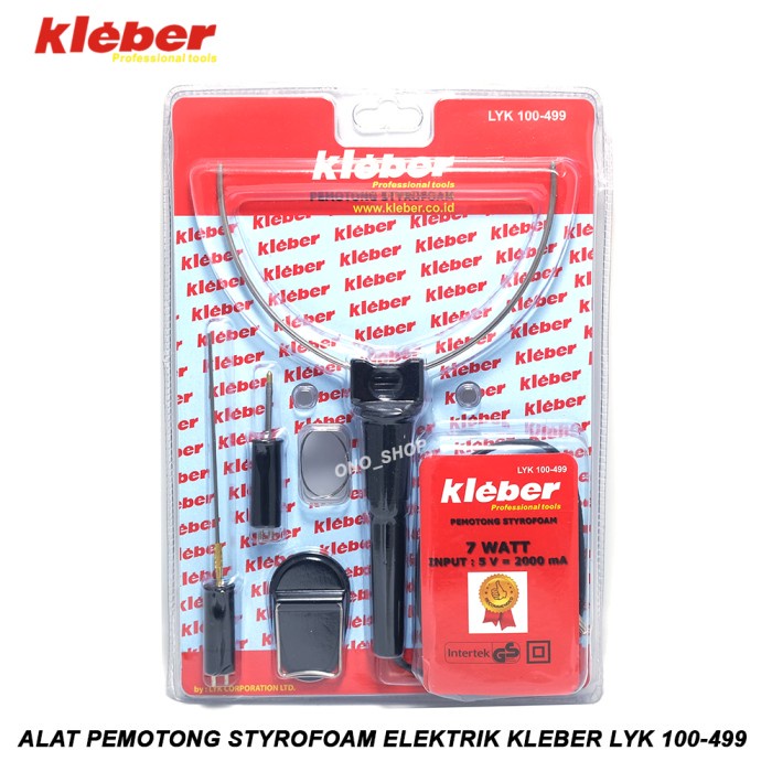 

Alat Pemotong Styrofoam Elektrik Kleber LYK 100-499 onosh00
