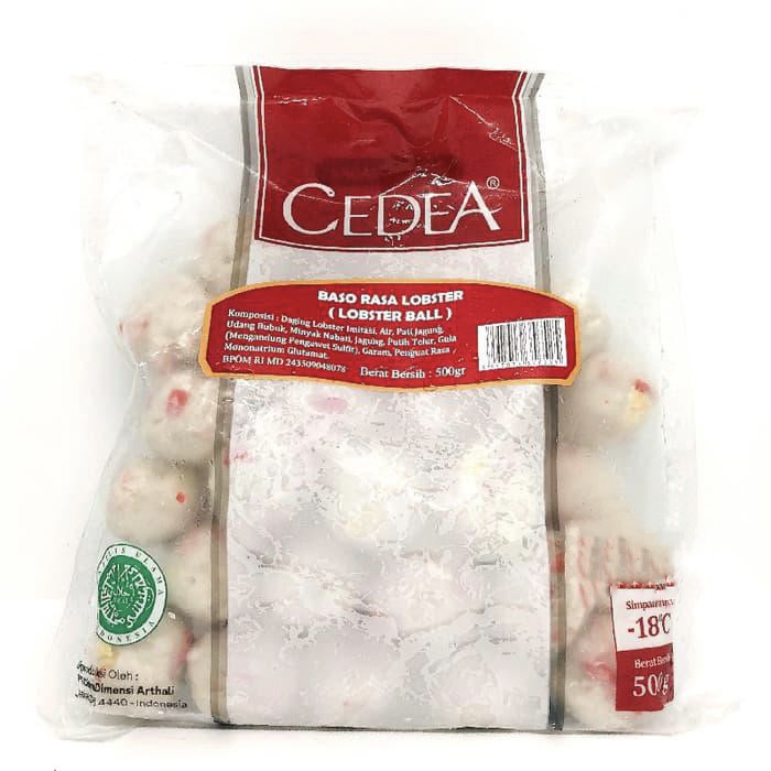 

Cedea Bakso Lobster 500gram Lobster Ball 500gr