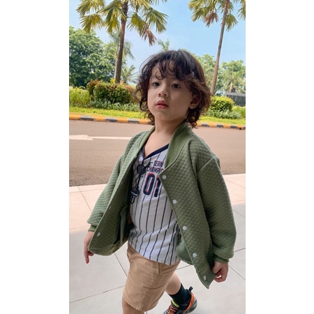 RACHIDKIDS / JAKET BOMBER ANAK / BUZY BOMBER JACKET