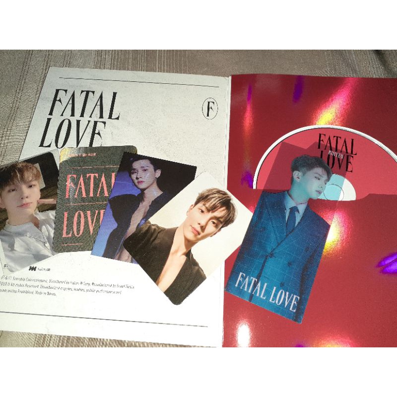 Album preloved MONSTA X FATAL LOVE