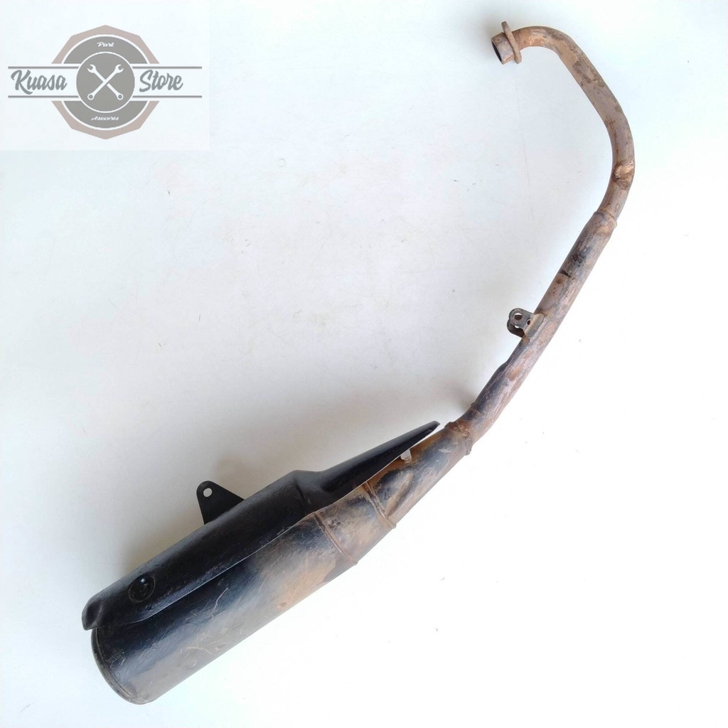 KNALPOT STANDAR CB150R OLD K15 ORIGINAL BEKAS KNALPOT HONDA CB150R LAMA SEKEN ORIGINAL