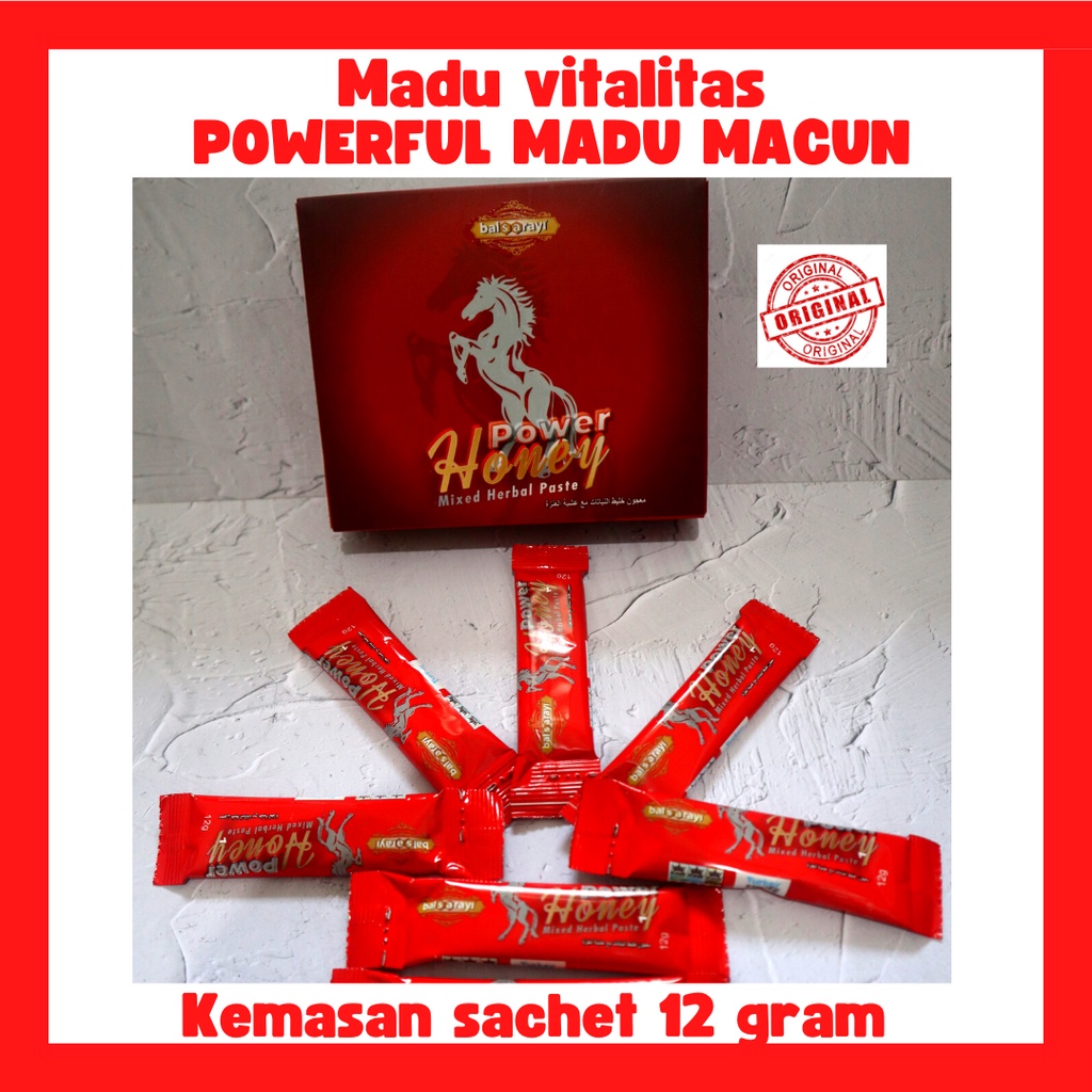 BALSARAYI MADU MACUN TURKI TURKEY Balsarayı Epimedyumlu Macun Kemasan 12 gram madu vitalitas
