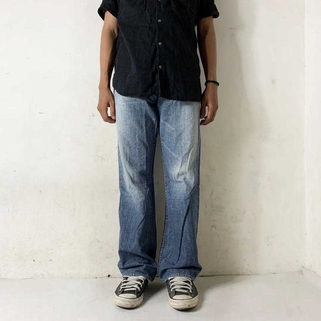 GIORDANO Blue Jeans Reguler Fit Second Original