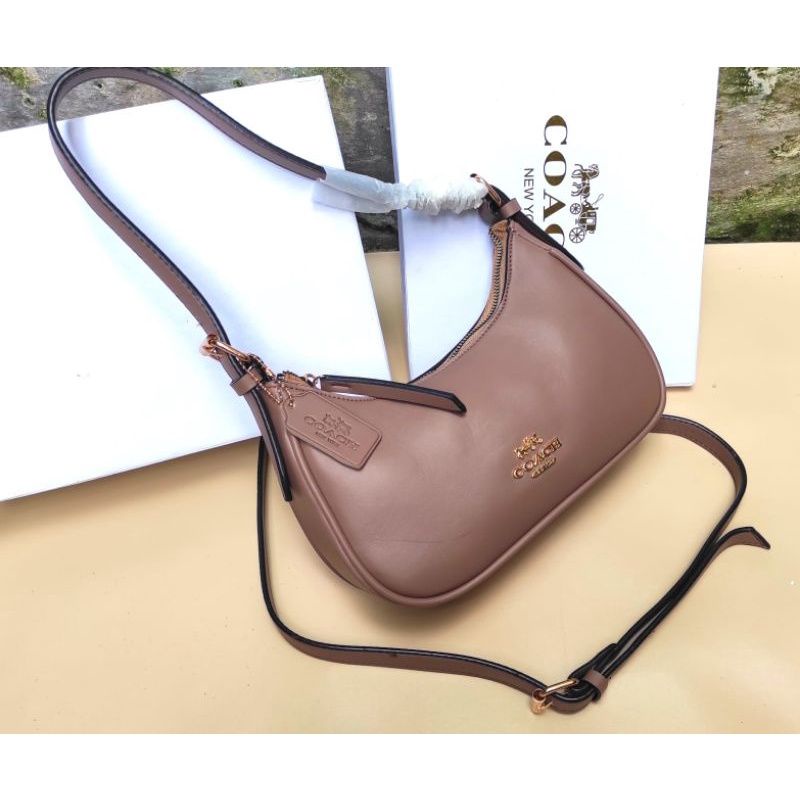 NEW ARRIVAL  || COAC BAILEY WITH WHIPSTITCH MIDNIGHT MULTI LEATHER HOBO BAG LIST POLOS 8 VARIANT UK 26x15