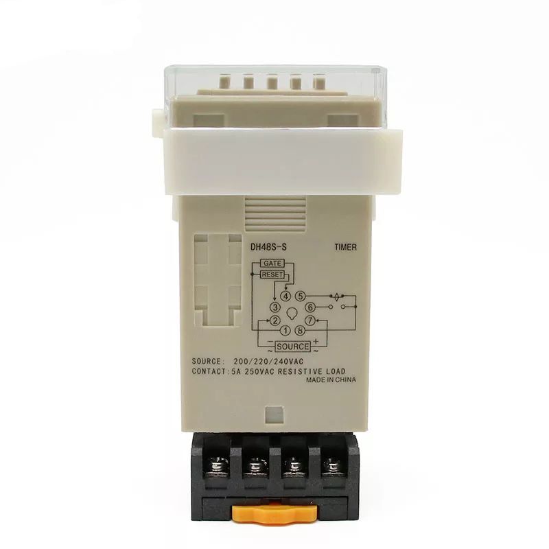 digital timer delay relay  dh48s-s AC 220V untuk mesin tetas dll