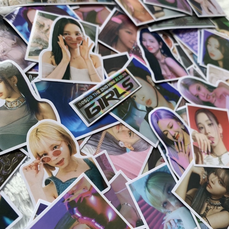 Aespa Sticker 10pcs / stiker aespa / merchandise aespa / merchandise kpop / sticker journaling