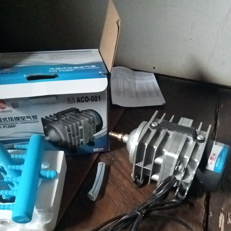 Aerator udara kolam ikan terpal,