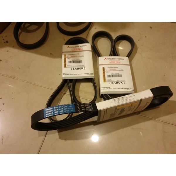 Van Belt Ac Power Steering 5 Pk 1140 Asli Mitsubishi Lancer Evo 3