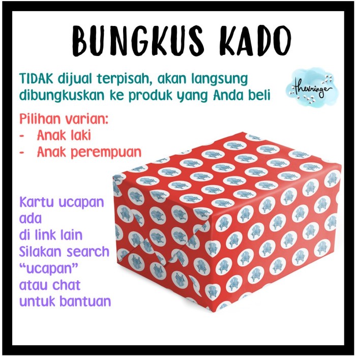 

Jasa Bungkus Kado Untuk Pembelian Di Thevringe - Kertas Kado