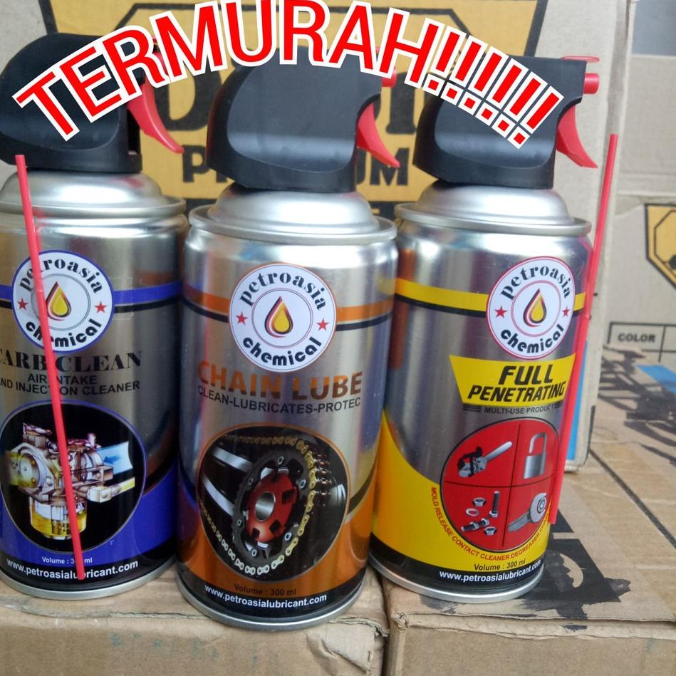 Barang Ready Petroasia Chainlube petroasia carb cleaner petroasia full penetrating petroasia pembers