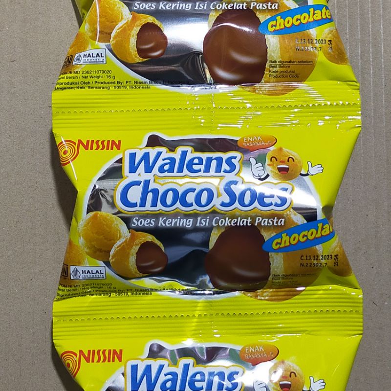 Jual Walens Choco Soes Renceng Isi 10 Pcs Shopee Indonesia 7653