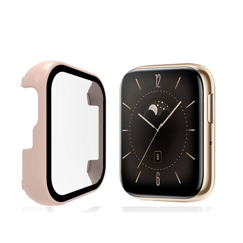 Pc Case+Kaca Untuk Realme Watch 2pro Pelindung Layar Bumper Frame Pelindung Kaca Cover Untuk Realme Watch T1 Shell Case