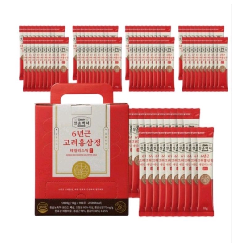 Korean Red Ginseng Extract Daily Stick Gold Ginseng Korea/ Ginseng Merah