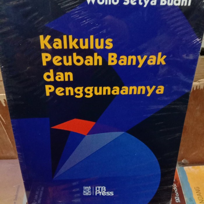 Jual BISA COD Kalkulus Peubah Banyak Dan Penggunaannya Buku Majalah 