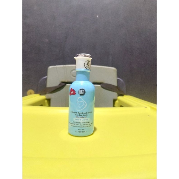 Fora Minyak Kemiri Bayi 65ml Mild and Gentle Hairz Oil Jojoba Penyubur Rambutz