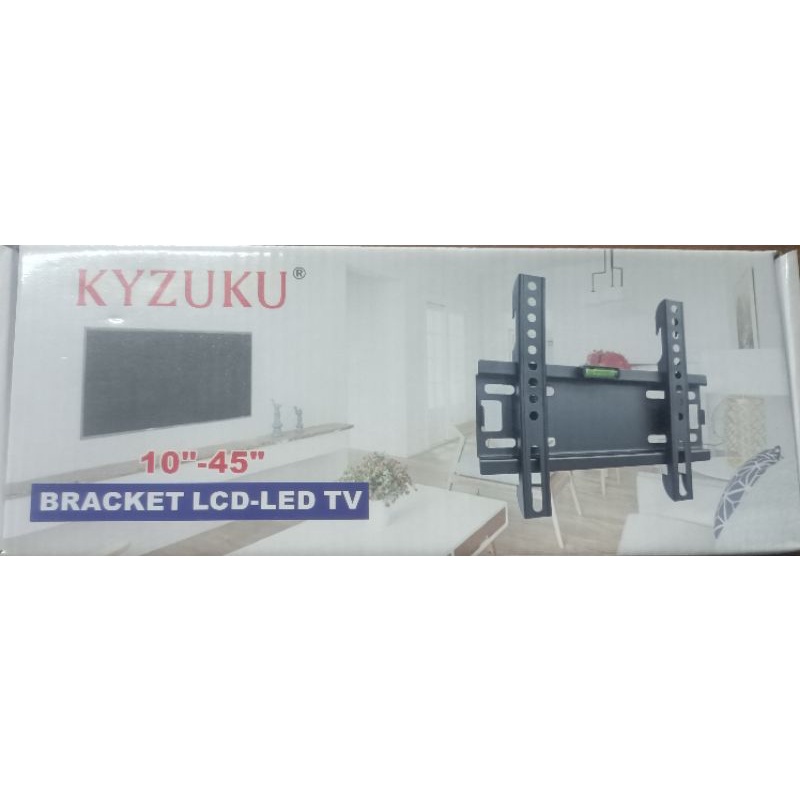 Bracket TV LED LCD 10&quot; - 45&quot; inc / inch plus WATER PASS (pengatur rata)