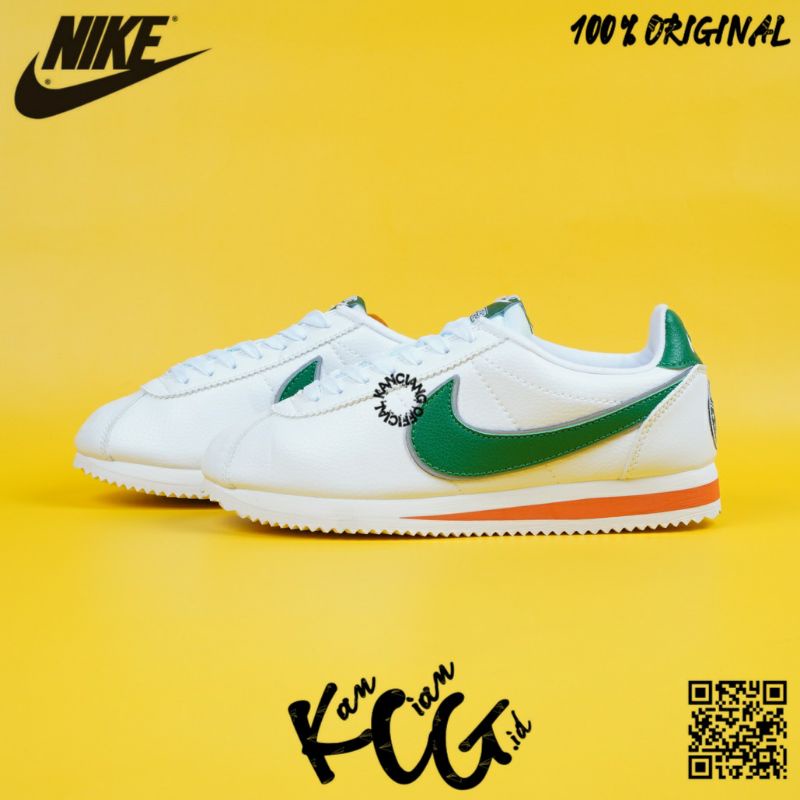 Sneakers Original Made In Indonesia 100% Cortez Classic Stranger Think Hawkins Original Bnib