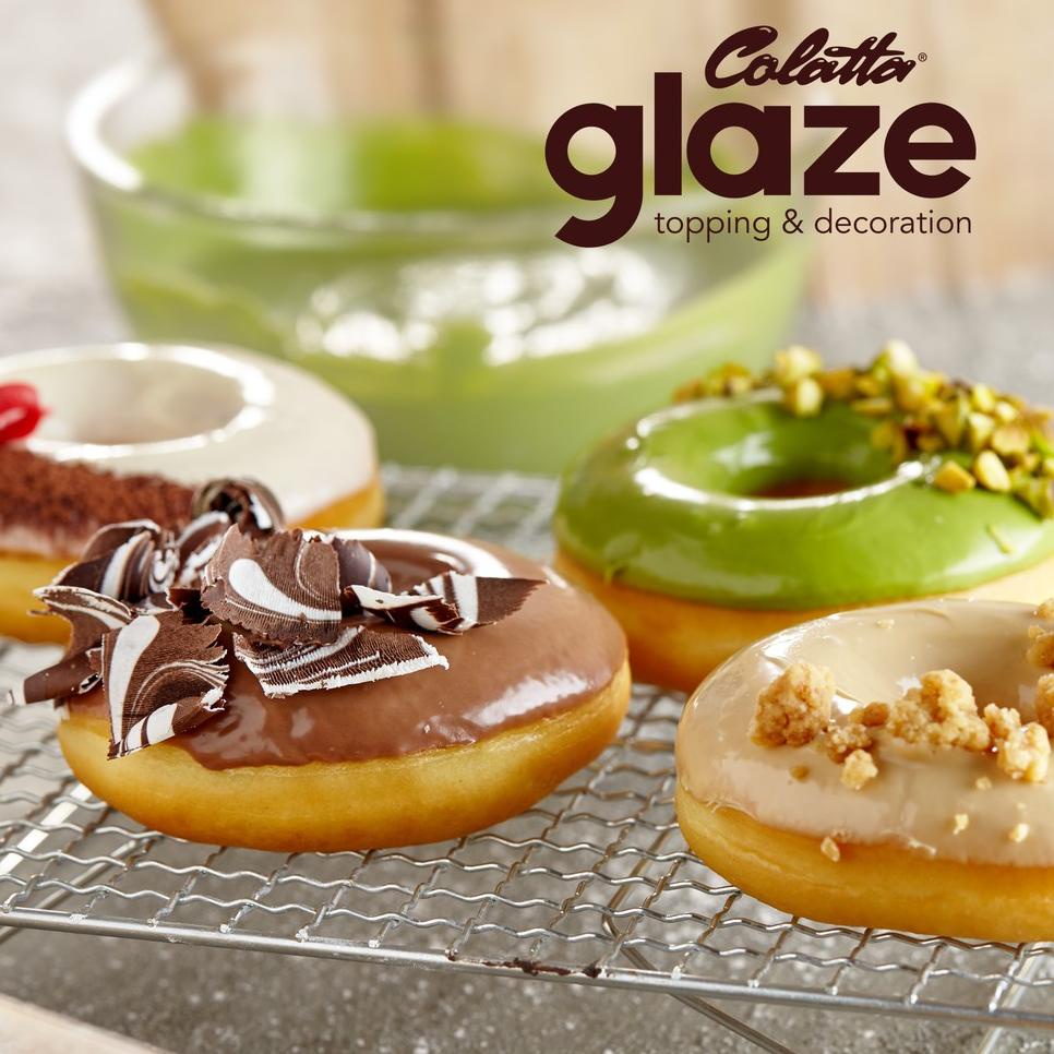 

₮ colatta glaze topping donat warna 250 gram ㆃ