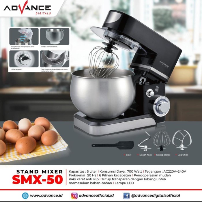 Mixer Com Advance SMX50 SMX 50 Stand Mixer Advance SMX-50 Mikser