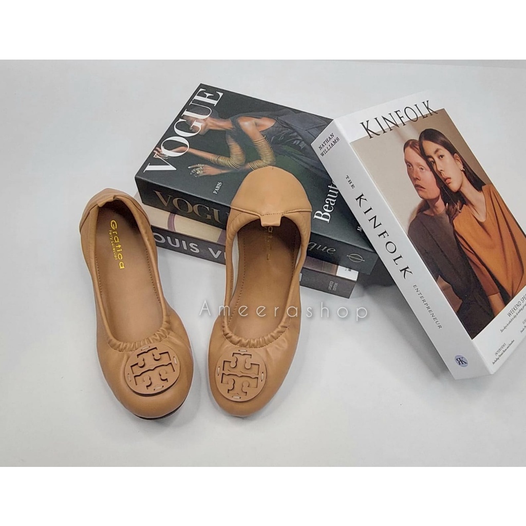 Sepatu Flatshoes ballerina Wanita Roll Laser Gratica AP080