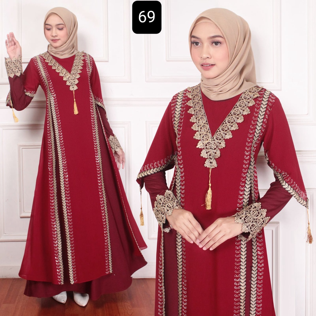Abaya turkey premium terbaru 244