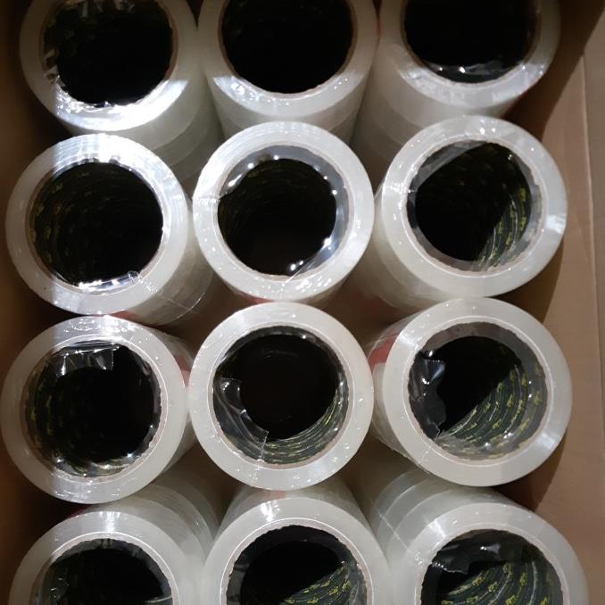 

lakban bening/coklat (48mm90y) dus an