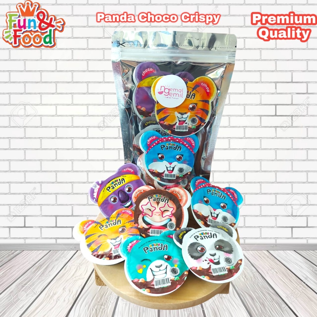 

Panda Choco Crispy Coklat Colek Krispy Rice Kualitas Premium