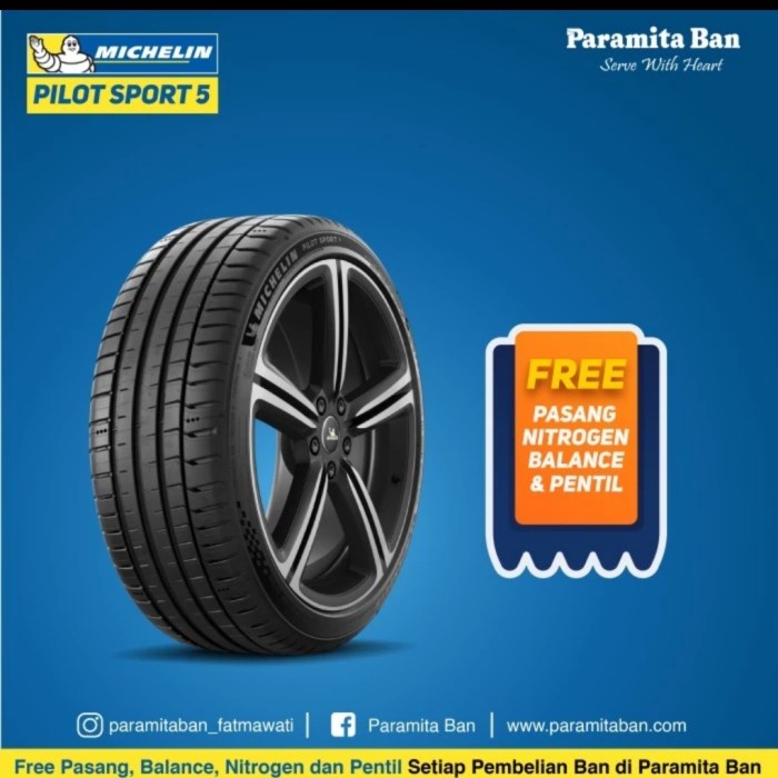 Ban Michelin Pilot Sport 5 235/45 R18 Ban Mobil R18