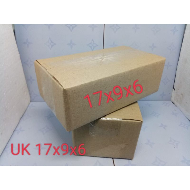 

kardus packing UK 17x9x5 kardus polos kardus kecil