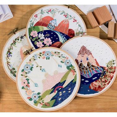 DIY Embroidery Starter Kit - Starter Kit Belajar Menyulam #04