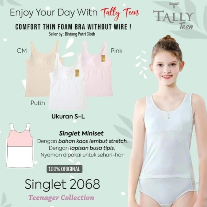 Terjangkau tally miniset tanktop 2068 | tally teen miniset tanktop ~