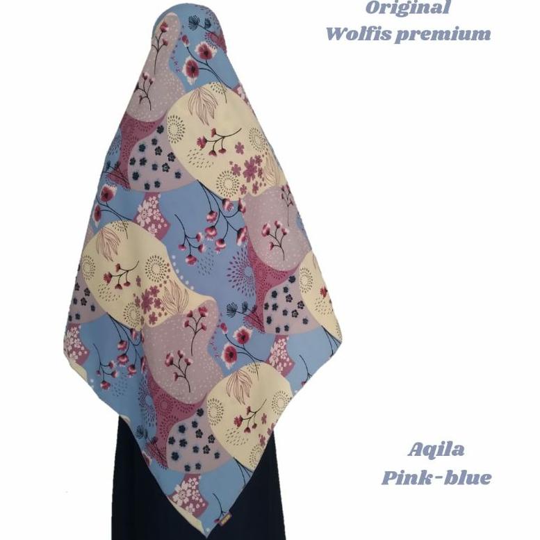 Terupdate➲ khimar segiempat wolfis motif jumbo syari uk 150x150 By Honi Hijab 42